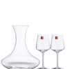 RCR Set Decanter + 2 calici vino Aria