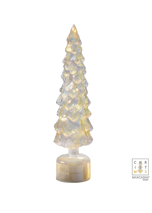 Mascagni Natale Abete con Led h41 Vetro