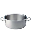 Pentole Agnelli Linea Acciaio Inox 18-10 Casseruola Bassa cm 40