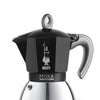 Bialetti Moka Induzione 4 tazze Nera